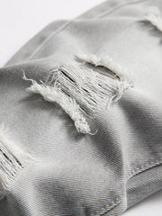 Boys Ripped Jeans Distressed Denim Pants Kids Clothes