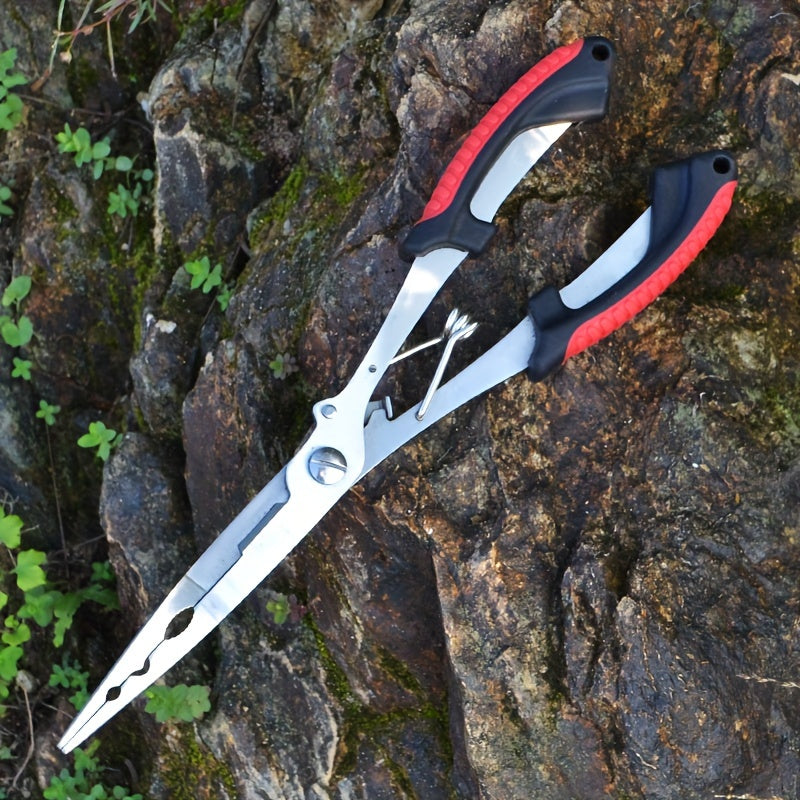 Stainless Steel Fishing Pliers Multifunctional Hook Remover Line Cutter