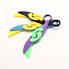 3D Gravity Folding Claw Carrot Butterfly Training Demon Toy