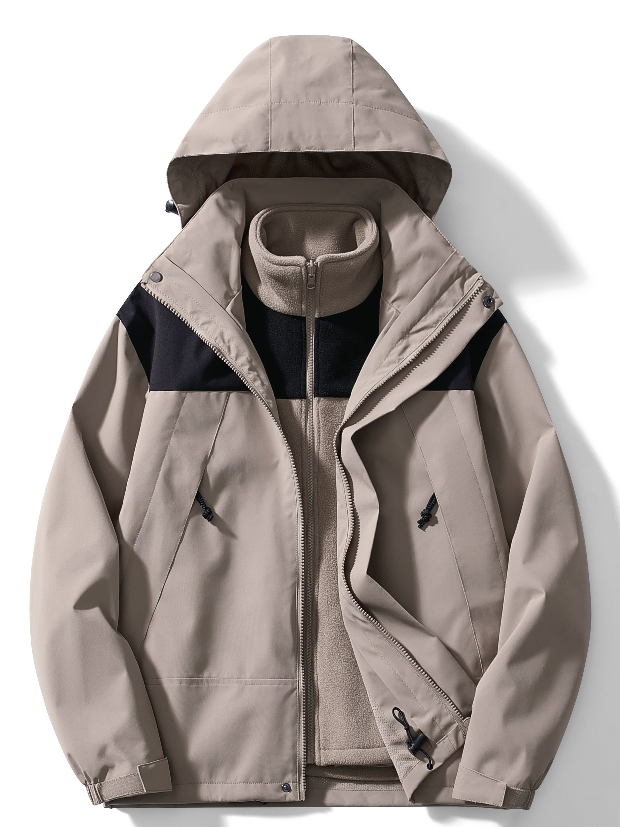 Women's 3-in-1 Outdoor Sports Jacket - Windproof & Waterproof