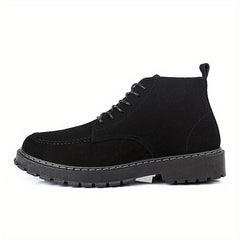 Men's Lace-up Ankle Boots Casual Walking Shoes
