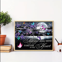5D Diamond Painting Kit - Animal Butterfly Picture Rhinestone Art
