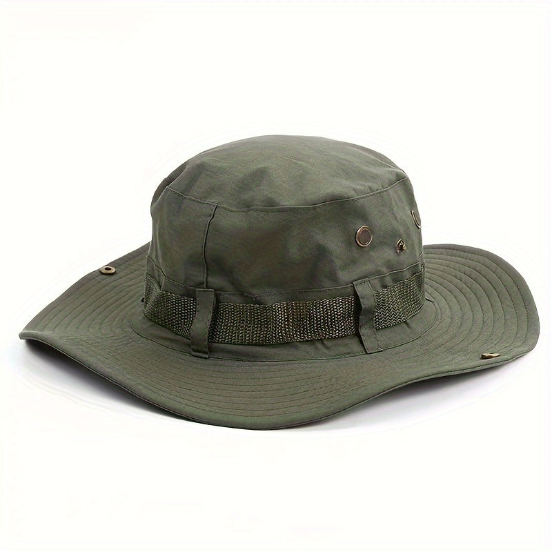 Men's UV Protection Bucket Hat for Outdoor Activities