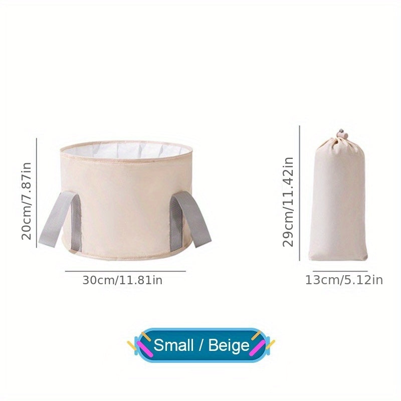 Foldable Foot Bath Basin Portable Heat Preservation Bucket