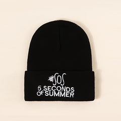 Embroidery Letter Knit Hat Woolen Hat Hip hop Cap Unisex