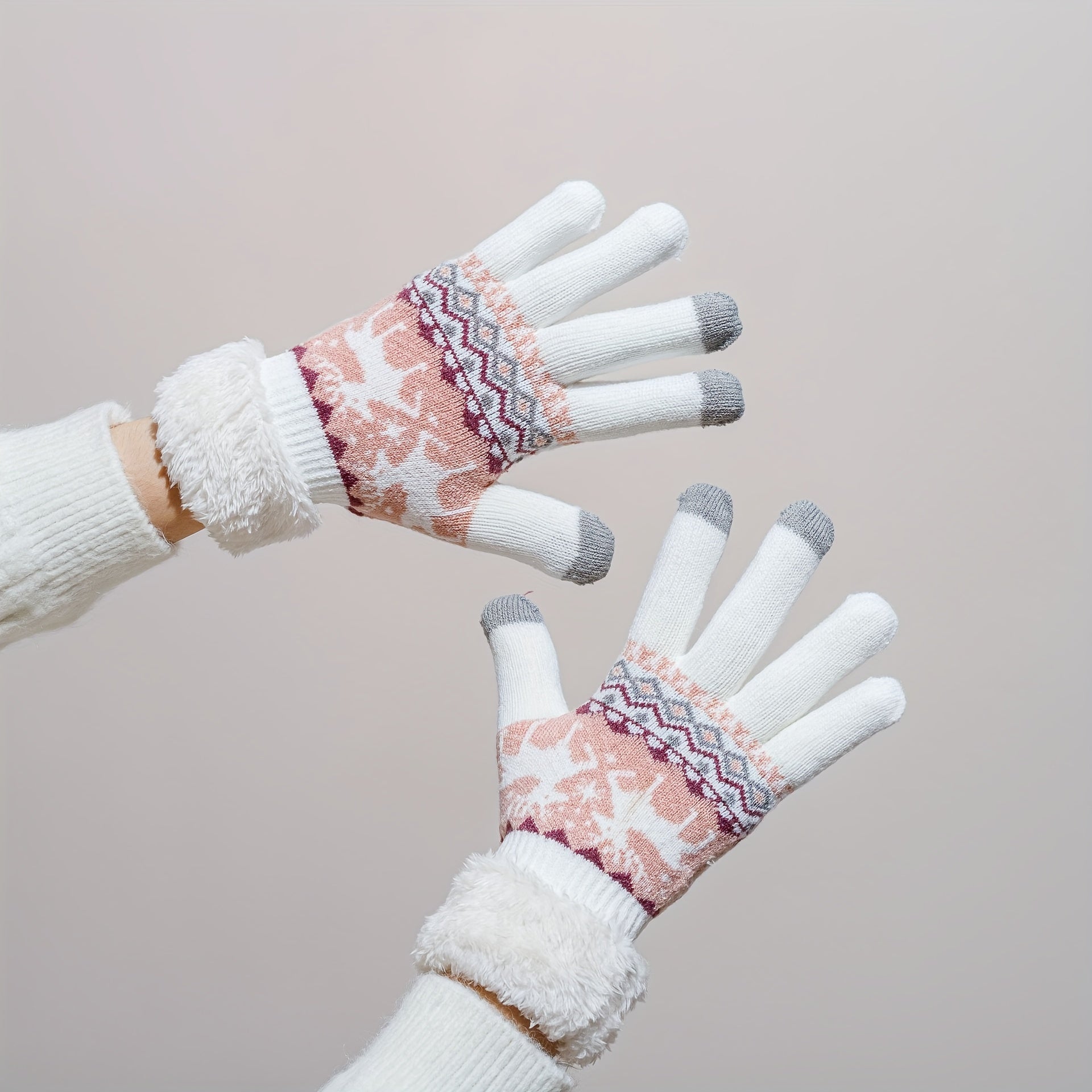 Winter Touchscreen Gloves Warm Lined Texting Glove for Women