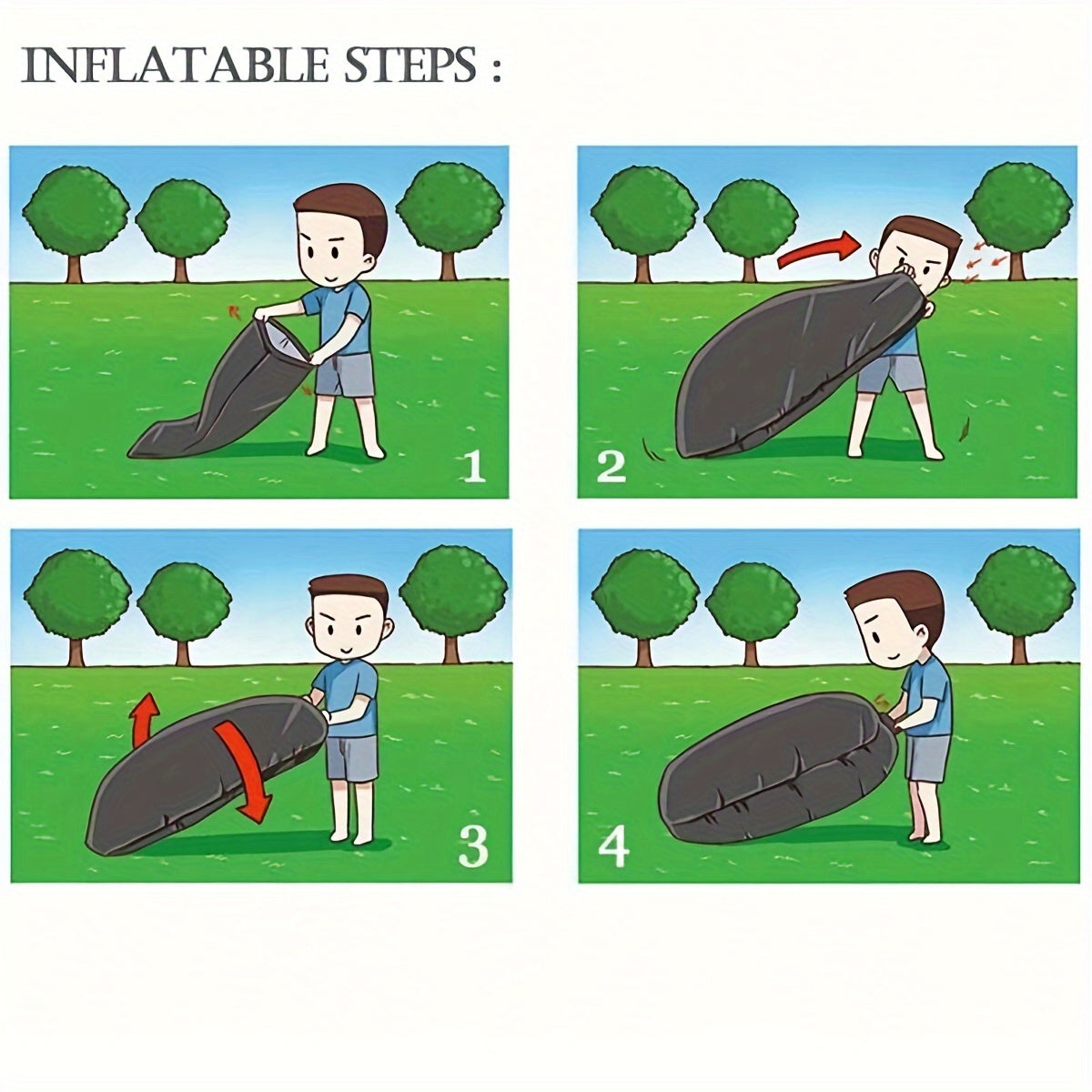 Inflatable Lounger Sofa for Camping - Portable Couch