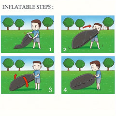 Inflatable Lounger Sofa for Camping - Portable Couch
