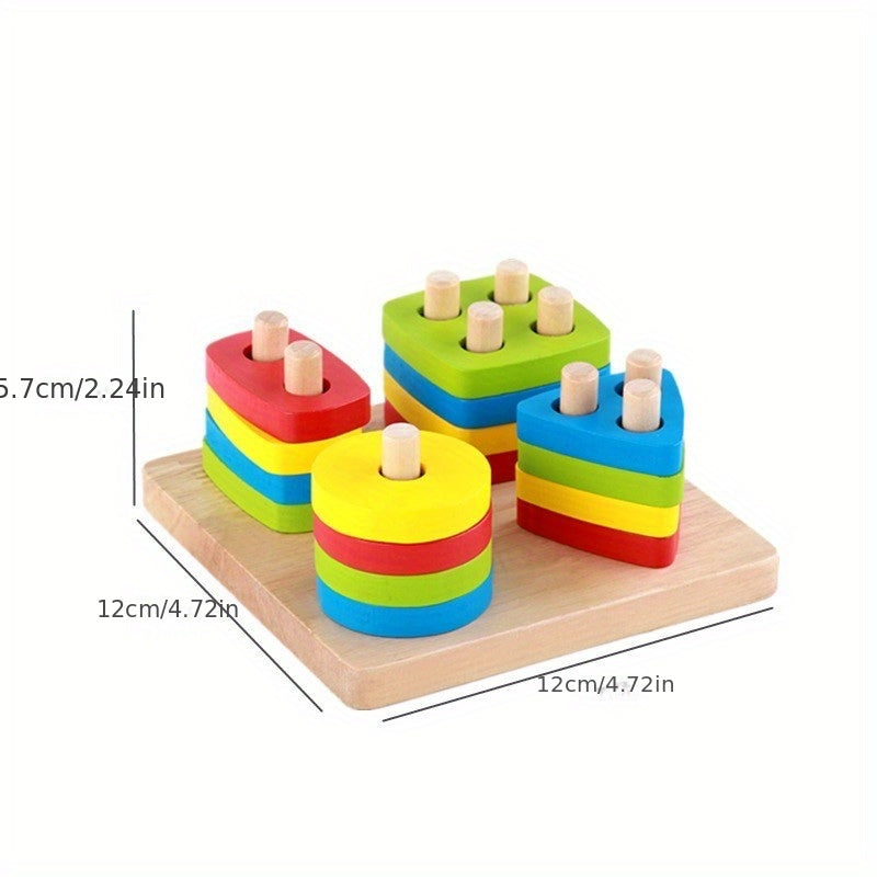 Infant Enlightenment Building Block Toys - 4 Sets