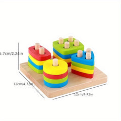 Infant Enlightenment Building Block Toys - 4 Sets