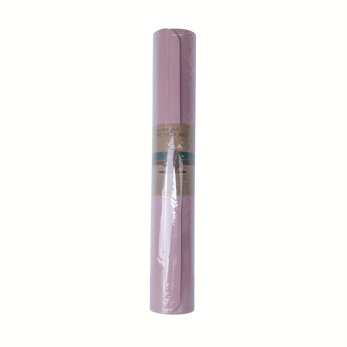 Non Slip Yoga Mat with Skipping Rope - Perfect for Home Workouts