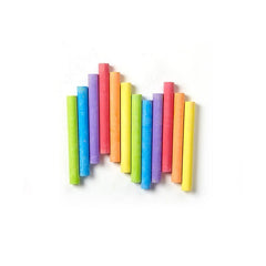 12 Pack Safe Non-Toxic Colored Chalk for Kids