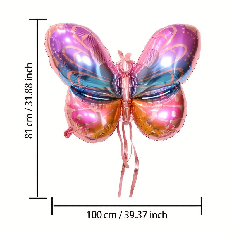 Colorful Butterfly Toy Shapes Party Balloons