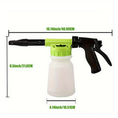 Foam Cannon Adjustable Hose Foam Gun Car Wash Soap Spray