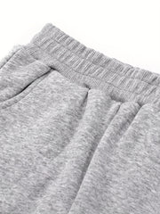 2pcs Unisex Baby Toddler Sweatpants Elastic Cotton Casual Active