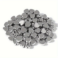 20pcs 12mm Heart Acrylic Beads DIY Jewelry Bracelet Necklace Charms