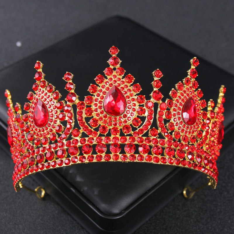 Bridal Rhinestone Crown Headband Wedding Hair Accessories