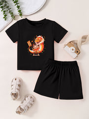 Toddler Lucky Dragon T-Shirt & Shorts Set