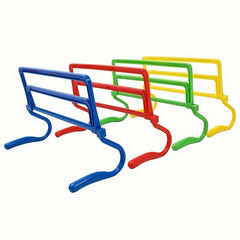 4pcs Folding Football Training Hurdles Adjustable Hurdle For Agility Training