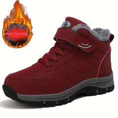 Women's Winter Warm Hiking Boots Waterproof Non slip Outdoor Boots