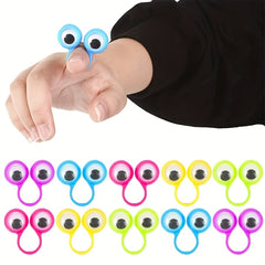 30pcs Eye Finger Puppets Eyeball Ring Party Favor Toys For Kids