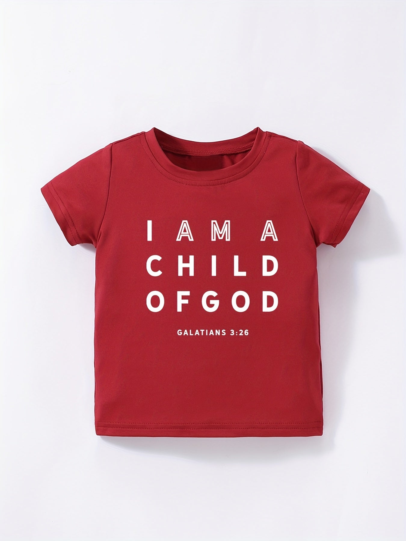 Cute 'Child Of God' Baby T-Shirt Short Sleeve Tee