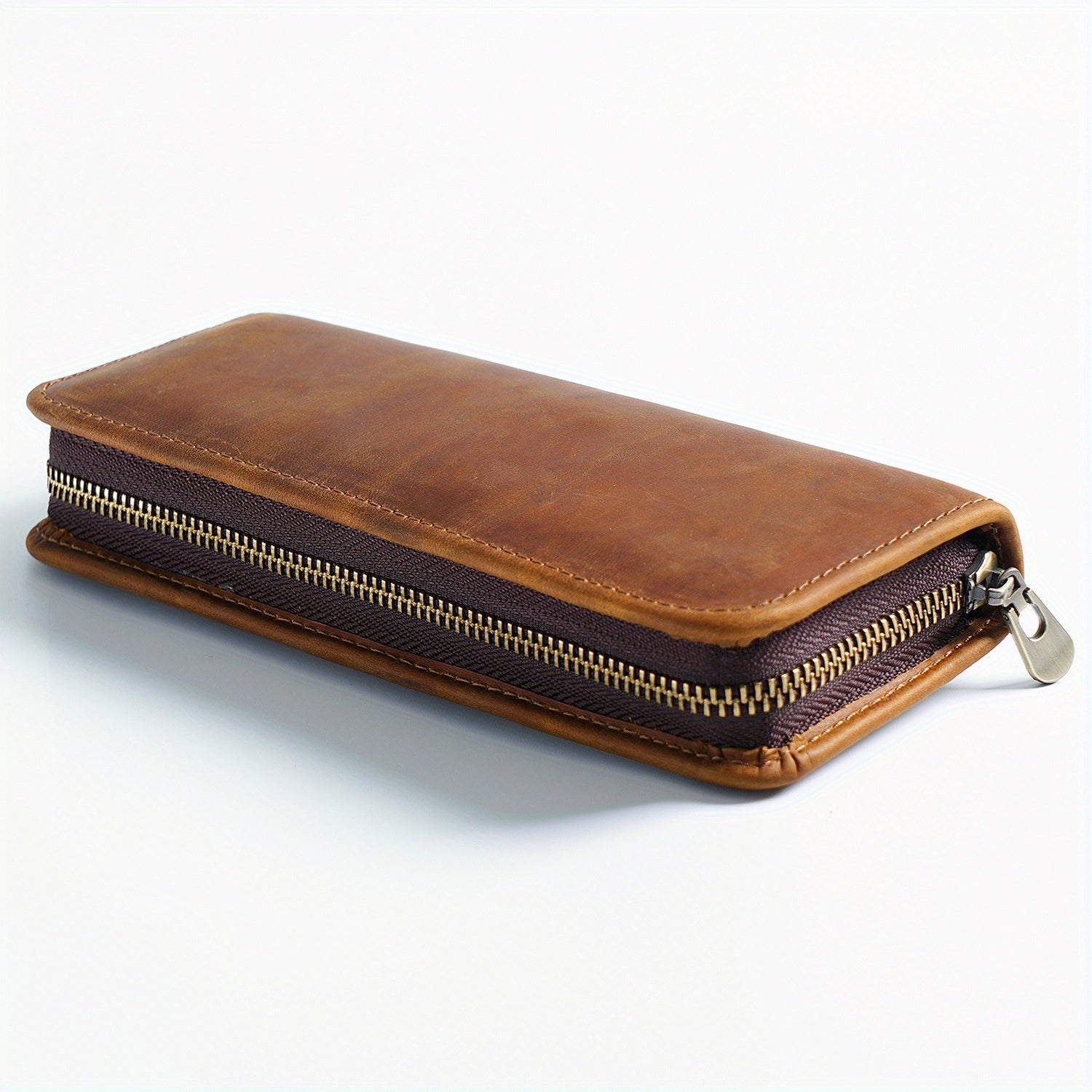 Faux Leather Pencilcase for School and Office Supplies