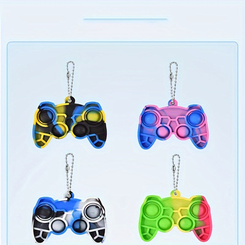 3pcs Mini Pop Fidget Keychain Party Favors Random