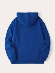 Men's Cartoon Pumpkin Graphic Hoodie Active Halloween Style