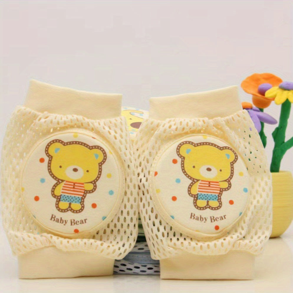 Kids Breathable Mesh Knee Pads for Crawling