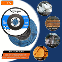 7 8 High Density Jumbo Zirconia Flap Disc 80 Grits