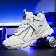 Men's Breathable Chunky Sneakers for Jogging Gym