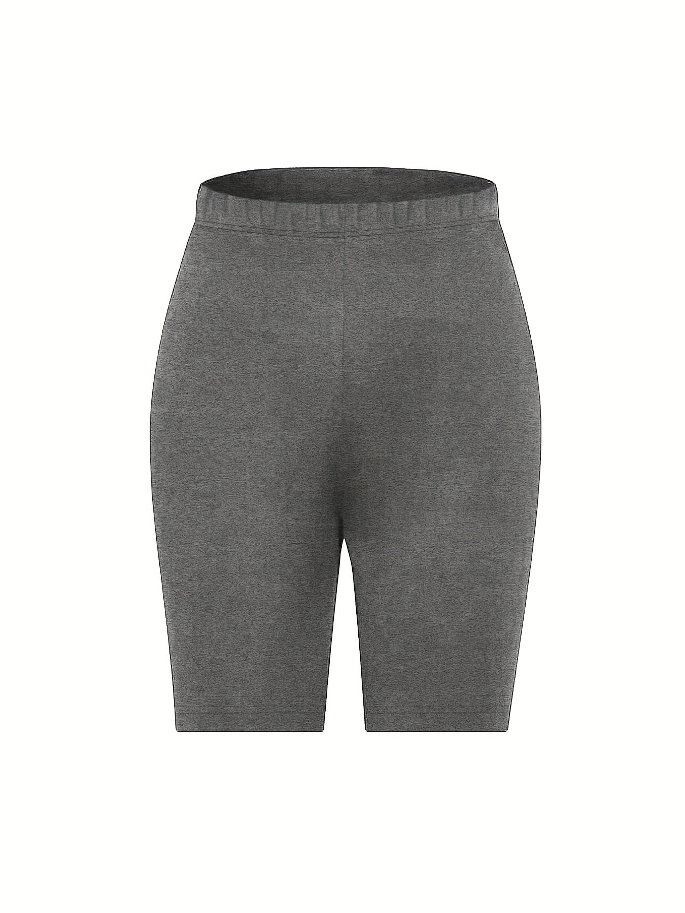 Sporty Yoga Shorts Elastic Waist Summer Women's Clothing