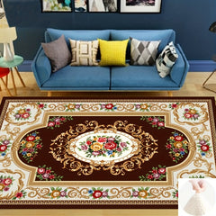 Boho Anti Fatigue Kitchen Rugs Vintage Non Slip Soft Faux Sheepskin Floor Mat