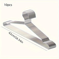 Dry & Wet Dual Purpose Non Slip Hangers Standard Racks
