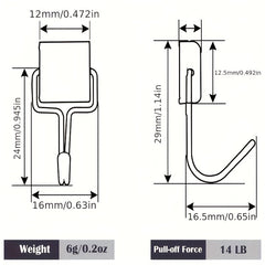 10pcs Magnetic Hooks 6 35KG Strong Magnets With Hooks For Hanging Cruise Fridge