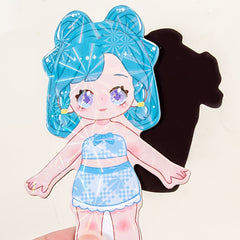5D Fantasy DIY Paper Dress Up Sticker Book for Family Fun