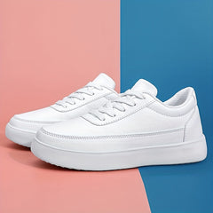 Men's PU Leather Sneakers Comfortable Walking Shoes