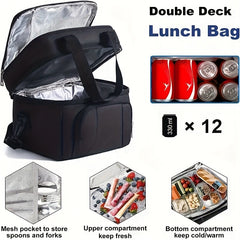 Aluminum Foil Bento Bag Ice Pack Waterproof Lunch Box Bag