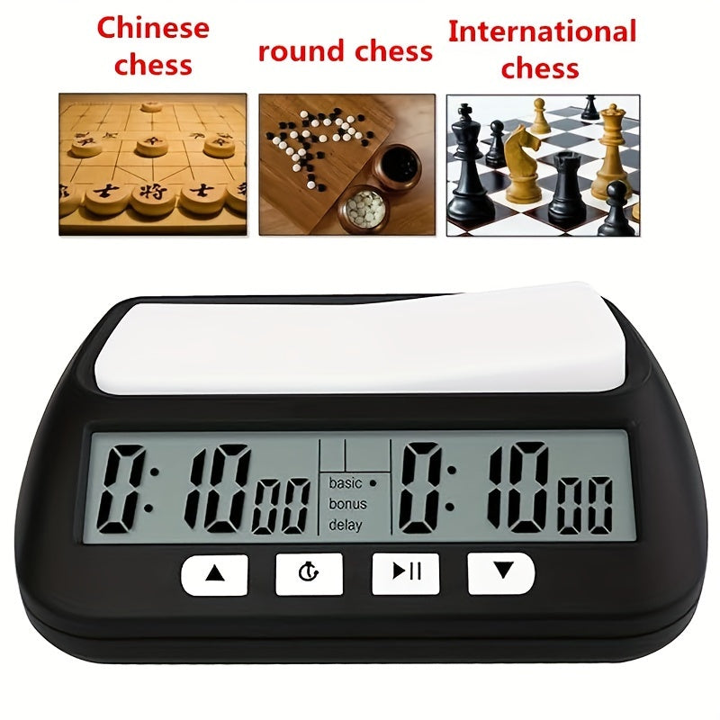 Professional Digital Chess Game Timer Count Up Down Timer Board Game Stopwatch
