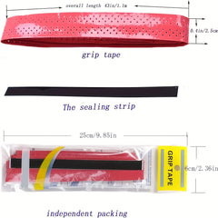 1pc Grip Tape Pickleball Racket Grip Tape Moisture Wicking Comfortable