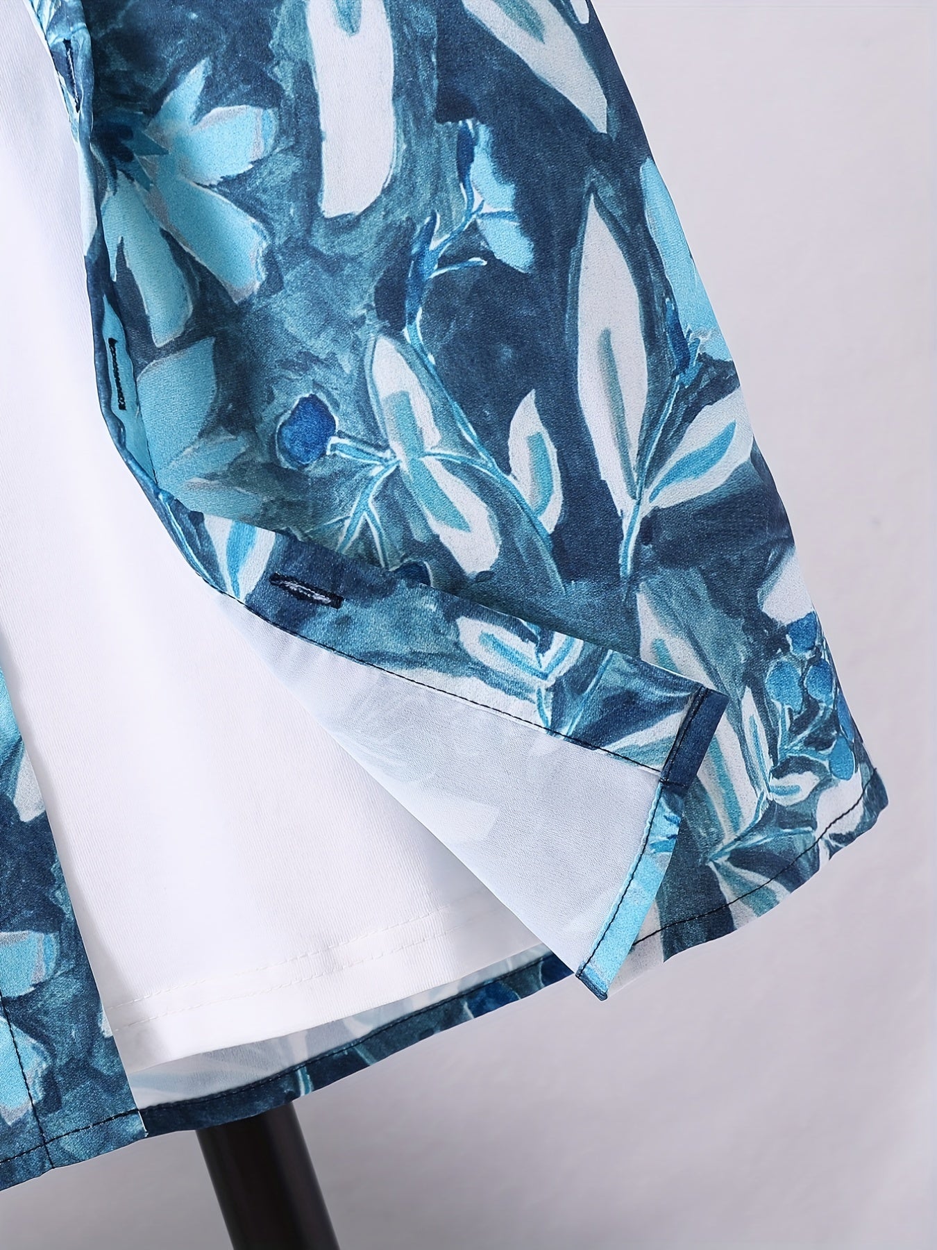 Leaf Graphic Print Boys Casual Shirt