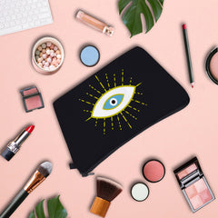 Waterproof Makeup Bags Toiletry Pouch Adorable Travel Accessories Evil Eye