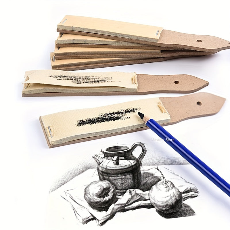 Portable Sandpaper Board for Carbon Lead Pencil