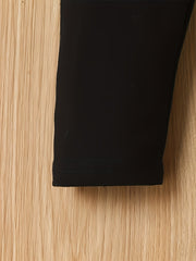 3pcs Solid Leggings Youth Tights Pants
