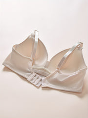 Comfy Wireless Push Up Bra Breathable Solid Women's Lingerie