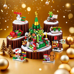 12 in 1 Christmas Set: Tree, Snowman & More! Great Gift for Kids