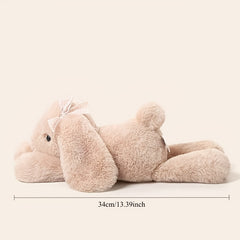 Cute Bunny Rabbit Doll with Expressive Eyes & Pink Ears