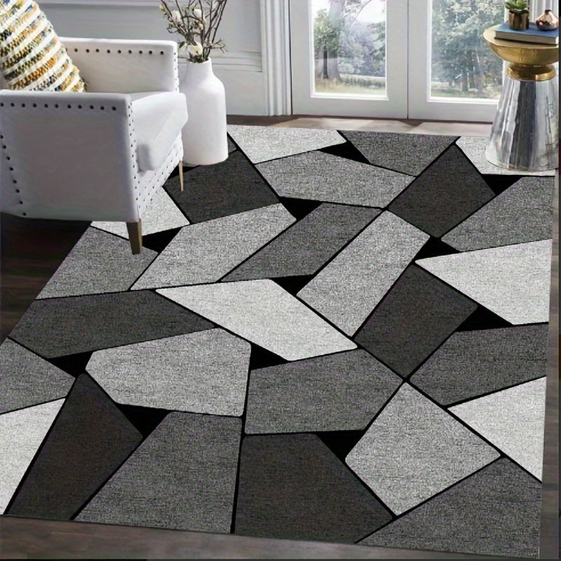 Washable Recliner Rug Large Area Rug Living Room Bedroom Modern Decor