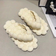Women's Massage Bubble Flip Flops Non Slip Indoor & Outdoor Slide Shoes